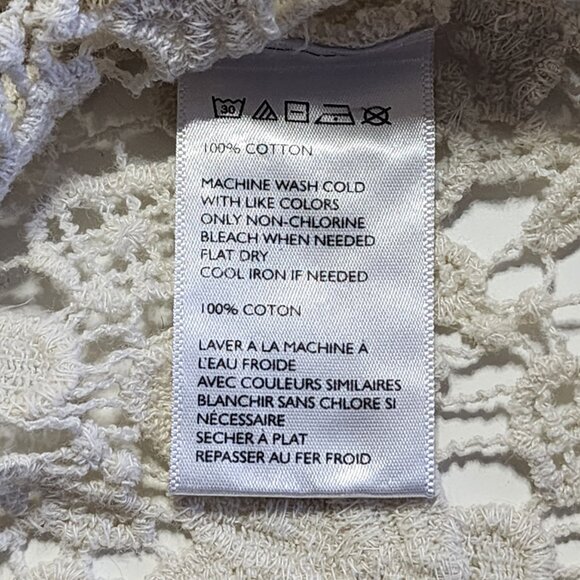 Urban Outfitters Ecoté cream crochet tank top - Picture 6 of 10